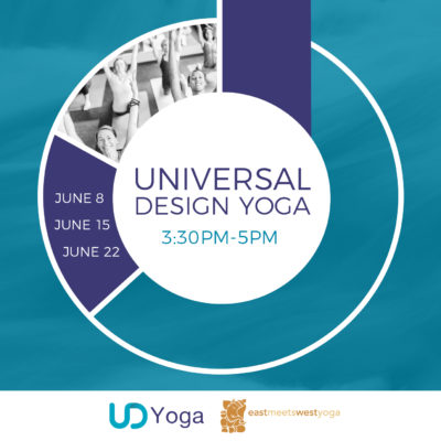 UD Yoga from 3:30 pm to 5 pm June 8th, June 15th and June 22nd